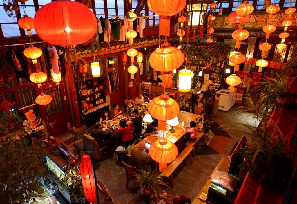 A Pousada Red Lantern House Pequim Exterior foto